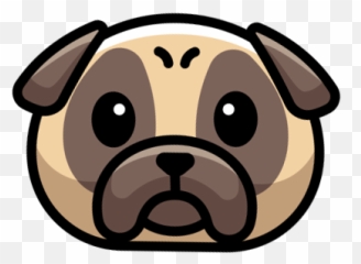 Pugs - Cute Pug Emoji,Sweet--emotion Tumbmr