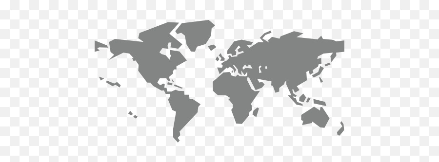 World Map Id 689 Emojicouk - World Silhouette,World Emoji
