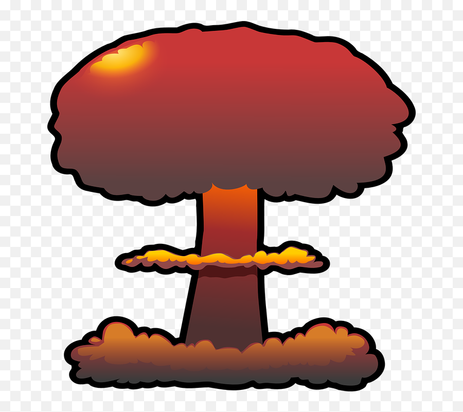 Explosion Nuclear Cloud - Explosion Clipart Emoji,Nuke Text Emoticon Art'