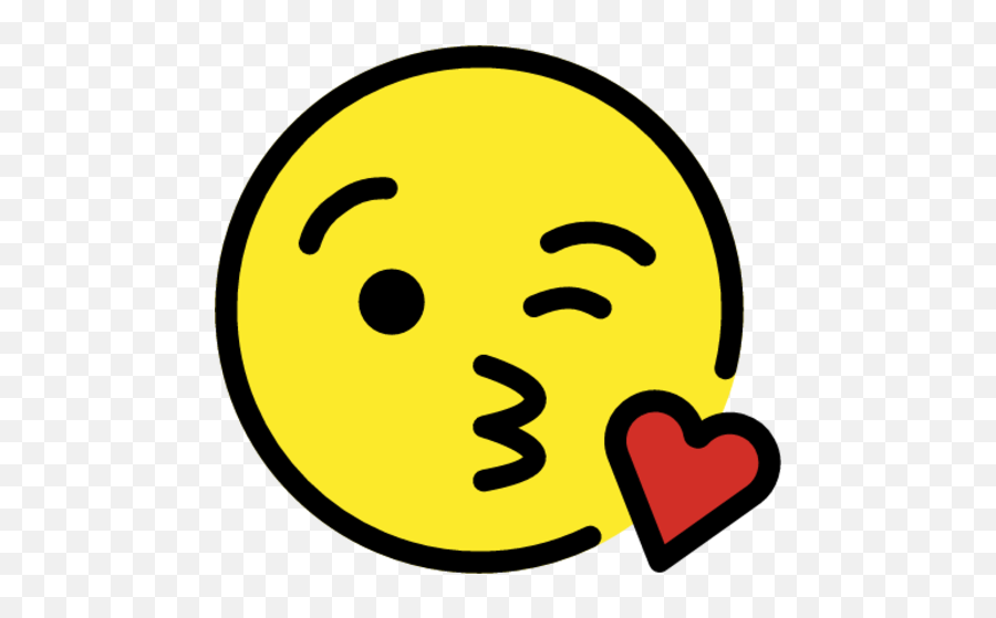 Face Blowing A Emoji - Kiss Emoji,How Make Blowing Kiss Heart Emoji