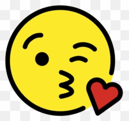Face Blowing A Emoji - Kiss Emoji,How Make Blowing Kiss Heart Emoji