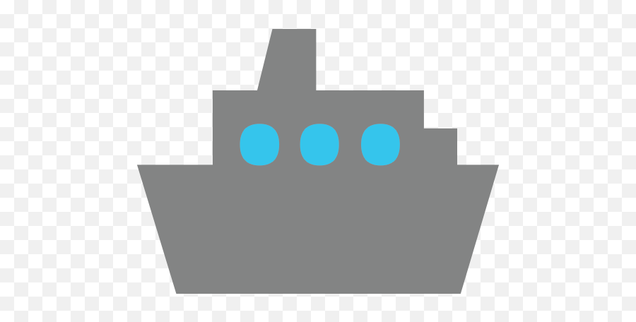 Ferry Id 10410 Emojicouk - Horizontal,Yacht Emoji