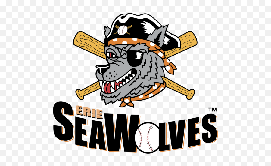 Erie Seawolves Logo Png Transparent U0026 Svg Vector - Freebie Erie Seawolves Logo Emoji,Eyepatch Emoticon