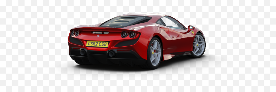 Red Ferrari F8 Tributo Png Transparent - Carbon Fibers Emoji,Csr2 Emojis Name