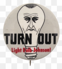 Turn Out Light Bulb Johnson - Sticker Emoji,