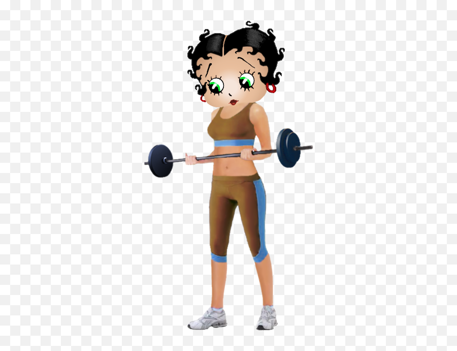 Betty Boop Fitness Training Betty Boop Cartoon Betty Boop Emoji,Animated Saint Weight Lifting Emojis Site:pinterest.com