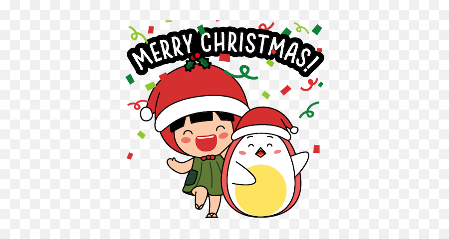 Ang Ku Kueh Girl - Christmas By Ang Ku Kueh Girl Pte Ltd Emoji,Merry Christmas Emotions