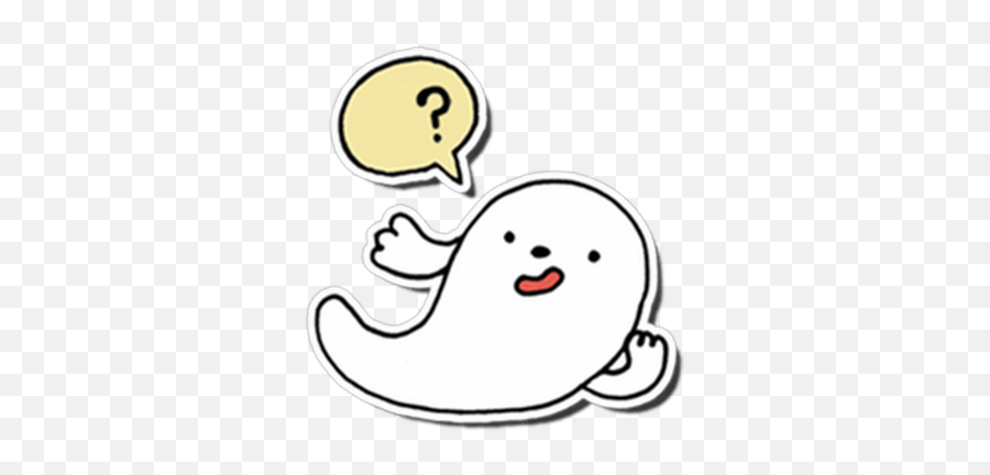 Ghoshi Funny Stickers Pack By Trung Tran Emoji,Happy Baby Ghost Emojis