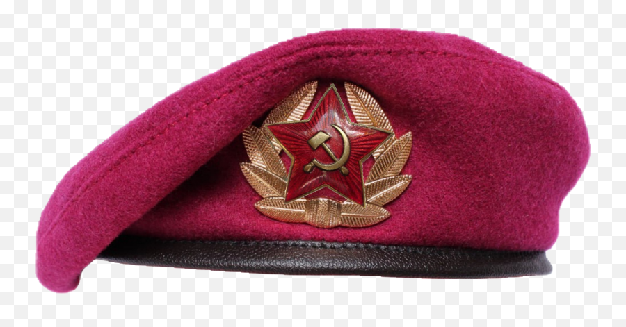 Beret Soviet Communism Sticker - Transparent Background Communist Hat Emoji,Beret Emoji