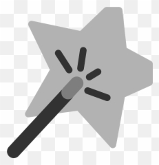Effect Wand Filter - Free Vector Graphic On Pixabay Emoji,Magician Hat With Wand And Rainbow And Emojis