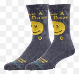 Mens Blue Have A Nice Daze Cotton - Blend Knitted Socks M Emoji,Emoticons For Knitters