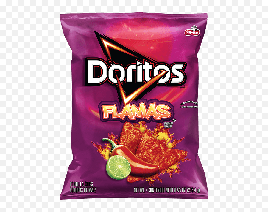 Doritos Flamas Flavored Tortilla Chips Doritos Emoji,Emoticon + ;)