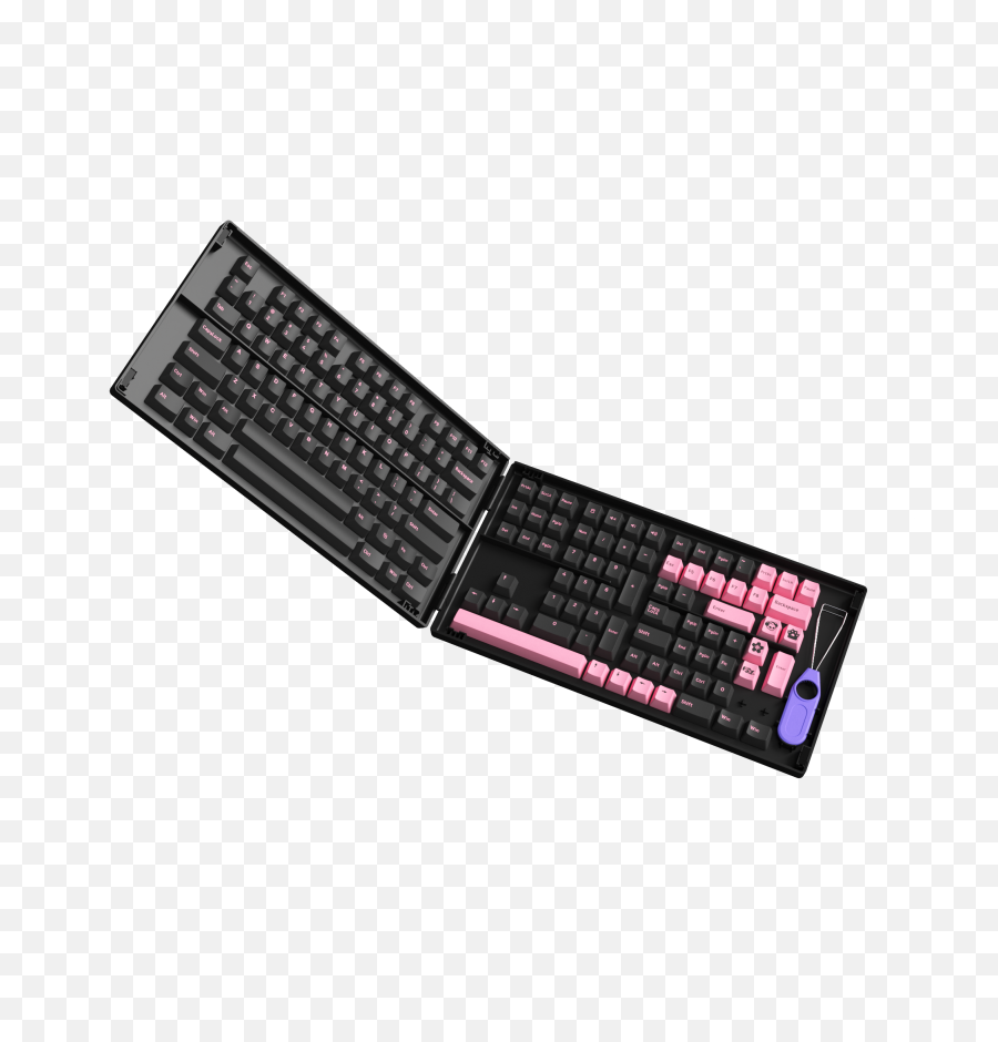 Akko Black U0026 Pink Dancer Keycaps Set Emoji,Daner Emoji