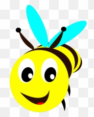 Bee Honey Pollen - Bees Emoji,Honey Emoticon