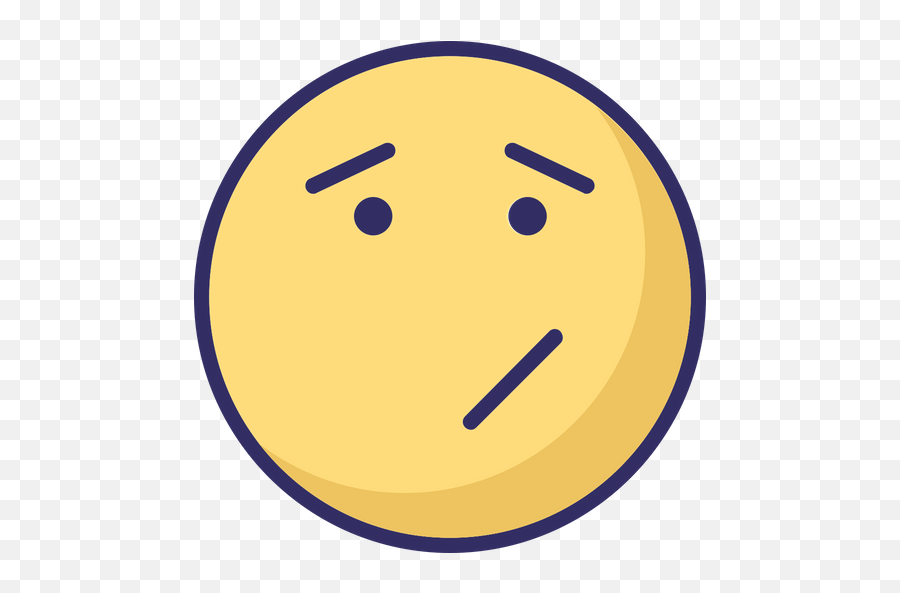 Sad Emoji Icon Of Colored Outline Style - Happy,Emoji Sheets Target