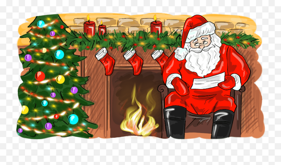 Looking For Fun Christmas Traditions Origin Of - Santa Claus Emoji,The Emotions Christmas Songs