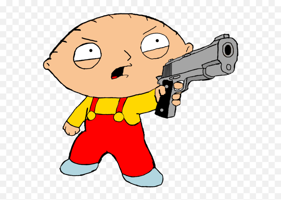 Stewie Gun Png Official Psds - Stewie Griffin Hd Emoji,Emoji With Guns