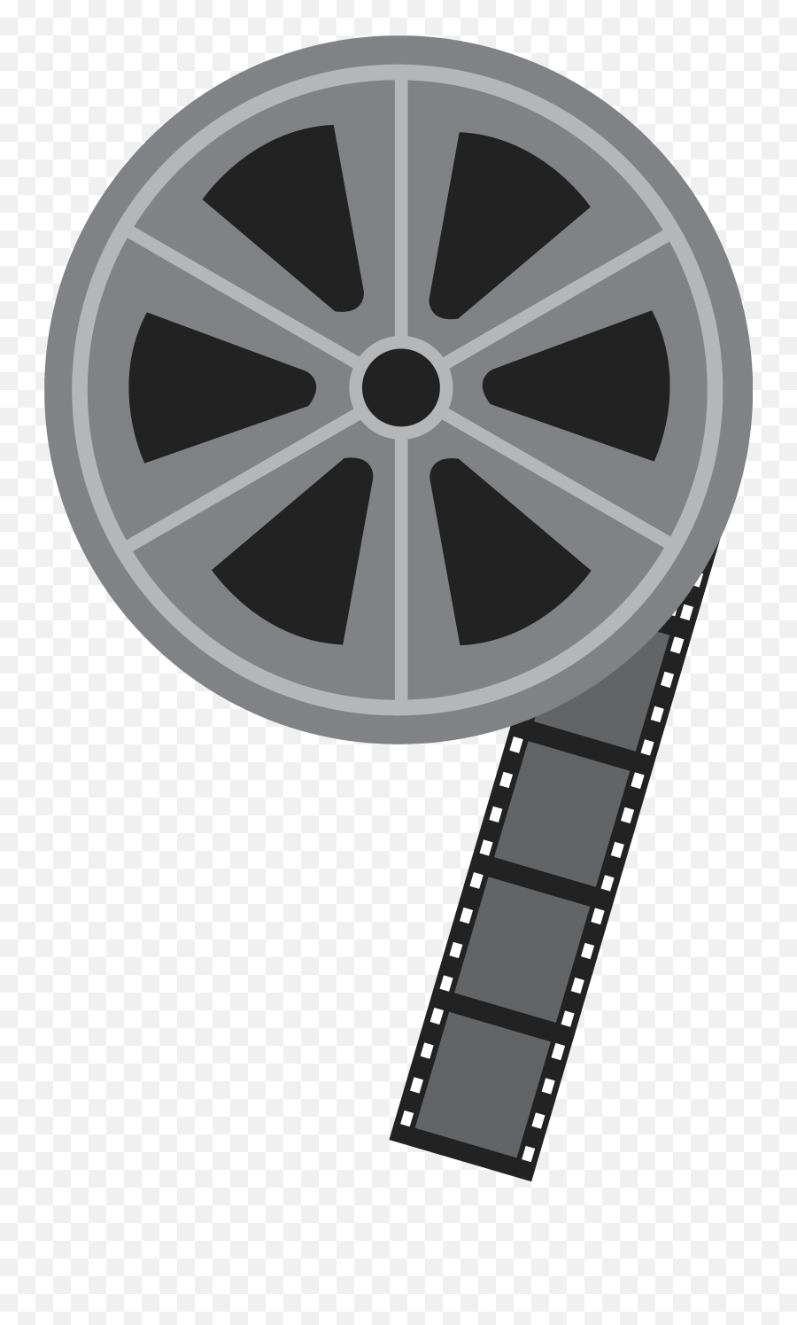 Movie Clipart - Movie Reel Clip Art Emoji,Film Reel Emoji