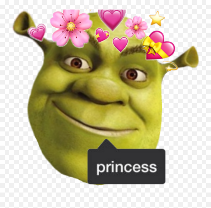 Shrek Princess Meme Sticker By - Shrek Emoji,Bread Emoticon