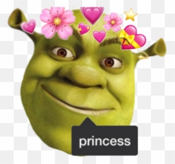 Shrek Princess Meme Sticker By - Shrek Emoji,Bread Emoticon