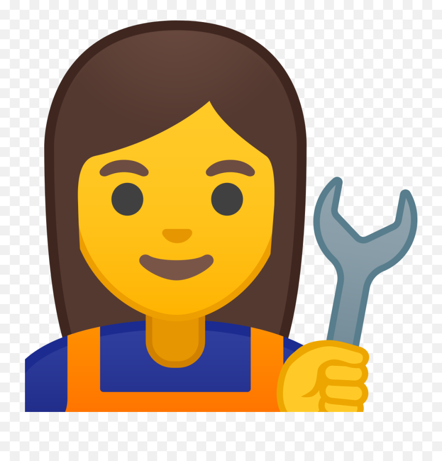 Man Mechanic Emoji - Emoji Médecin,Human Emoji