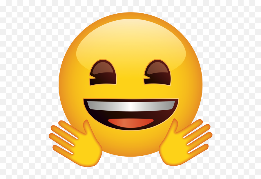 Emoji U2013 The Official Brand Hugging Face Fitz 0 - U1f917 Light Blue Smil...