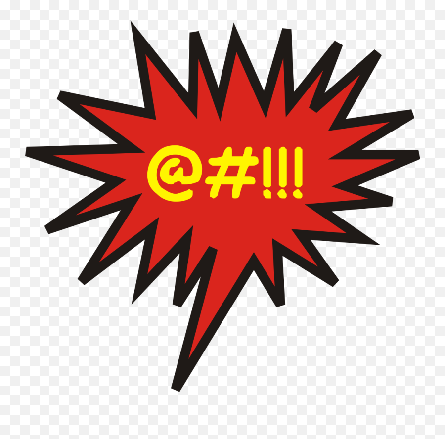 Grawlixes - Angry Comic Text Emoji,Angry Smoke Emoji