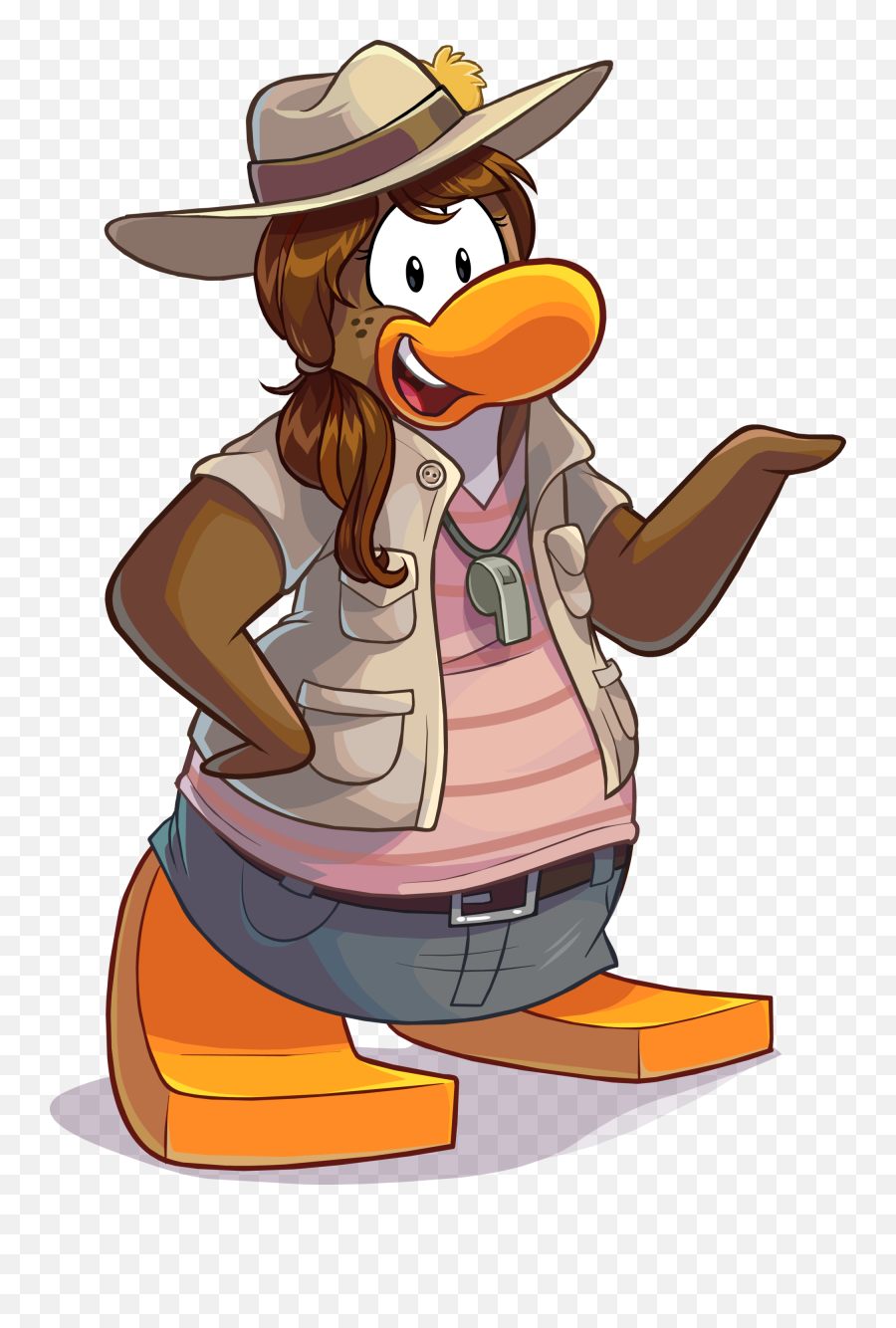 Puffle Handler Club Penguin Wiki Fandom - Mascots Club Penguin Ph Emoji,Sad Emoji With Cowboy Hat