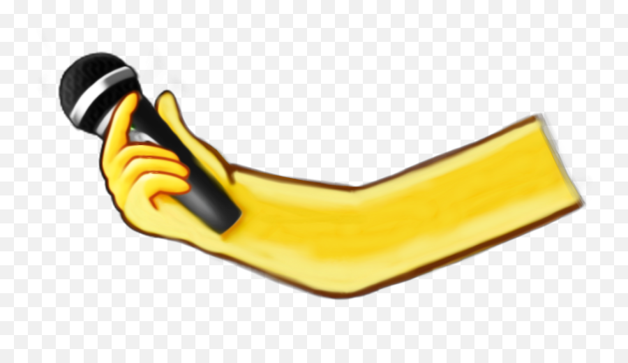 Micro Bras Main Chant Sticker By Dubrootsgirl - Banana Emoji,Arm Emoji