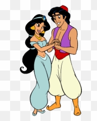 Princesa Jasmine - Disney Clip Jasmine And Aladdin Emoji,Alladin And Jasmine Emojis