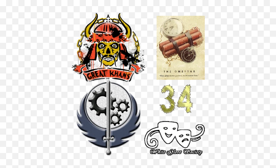 The Most Powerful Factions Of The Last Two Video Games You - Brotherhood Of Steel Logo Pink Emoji,The Five Emotions Of Sega Bass Fishing