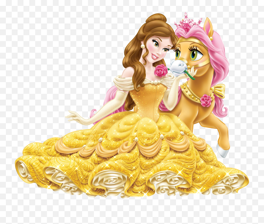 Bellegallery Disney Princess Pets Disney Princess Png - Cute Belle Princess Emoji,Repunzel Told Y Emojis