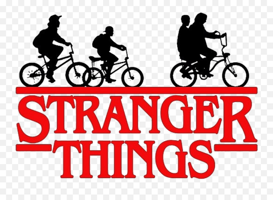 The Most Edited Mike Picsart - Bicicleta Stranger Things Logos Emoji,Bike Vest Emoji