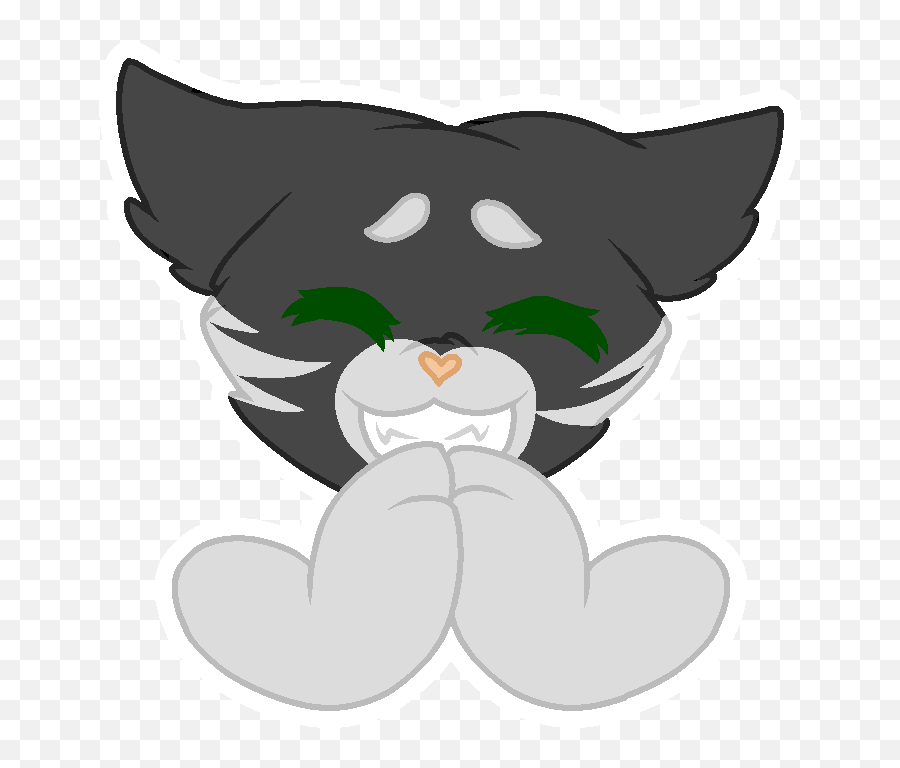 Pretty Please By Tabbyblack - Fur Affinity Dot Net Fictional Character Emoji,Begging Emoji
