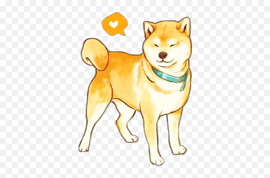Popular And Trending Shiba Inu Stickers Picsart - Akita Emoji,Shiba Inu Emoji