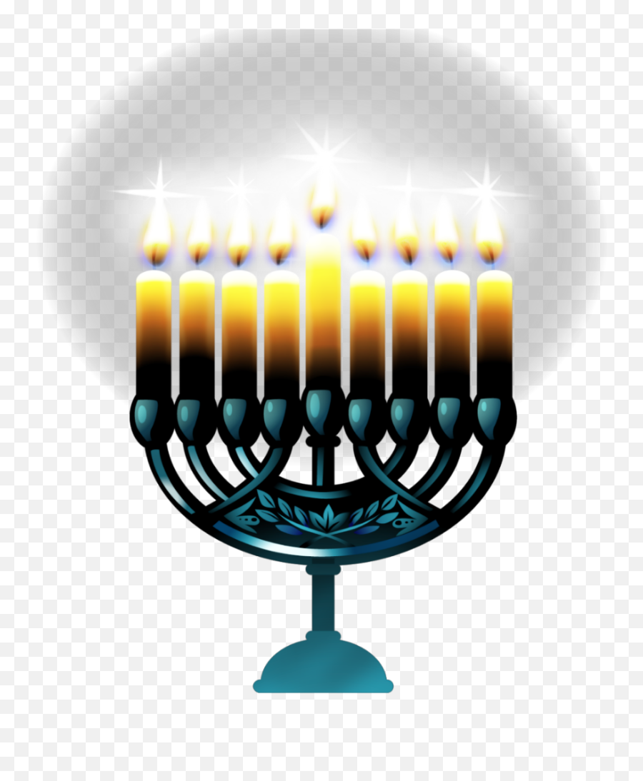 Ftestickers Schanukkah Hanukkah Sticker - Hanukkah Emoji,Menorah Emoji