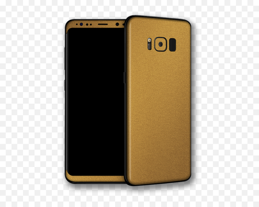 Samsung Galaxy S8 - Gloss Gold Metallic Skin Mobile Phone Case Emoji,How To Make Emojis Appear On Samsung Galaxy S8