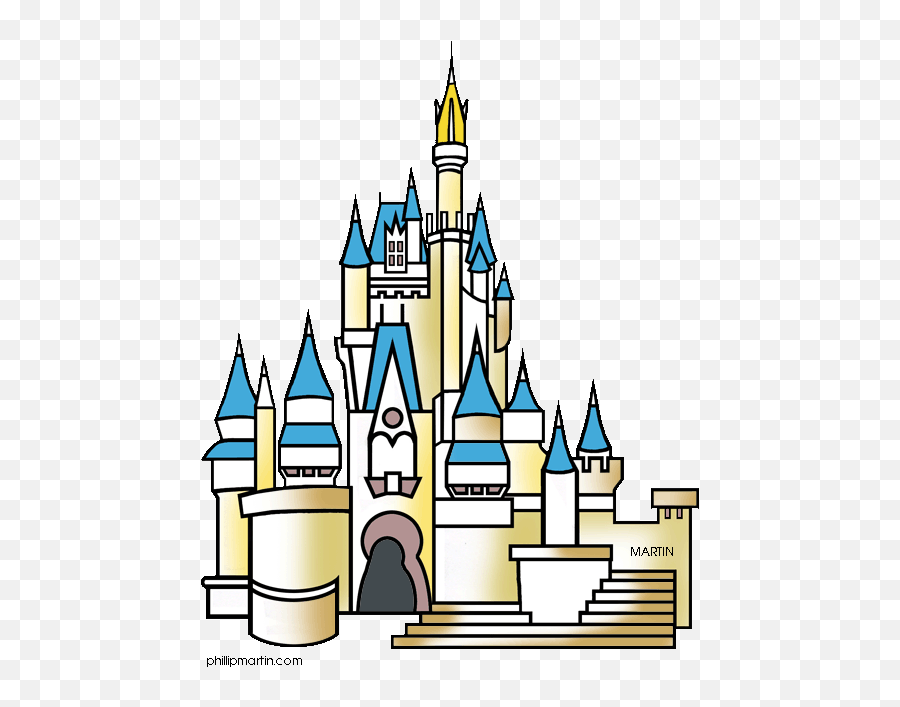 Disney Cinderella Castle Clipart - Clipartix Disney Cinderella Castle Clipart Emoji,Cinderella Emoji