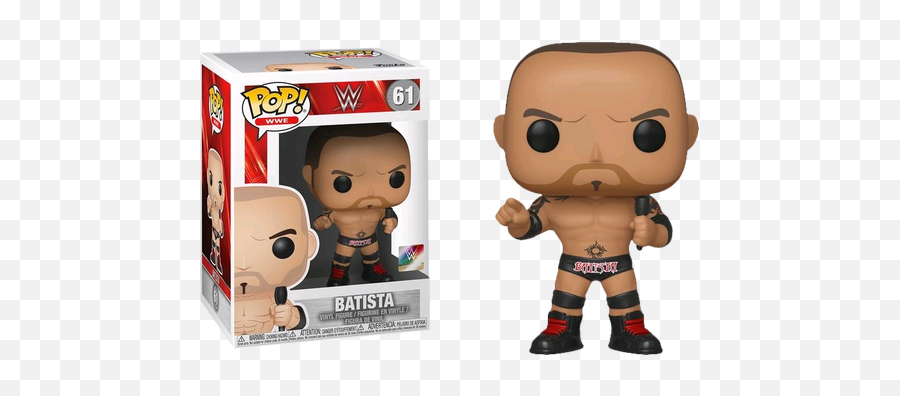 Rock Old School Chase Vinyl Figure - Funko Pop Wwe Batista Emoji,Batista Emoticon