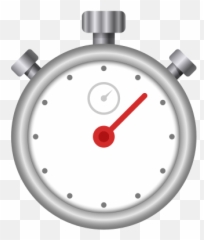 Stopwatch Icon - Clock In A Plane Mirror Emoji,Emoji Race Timer
