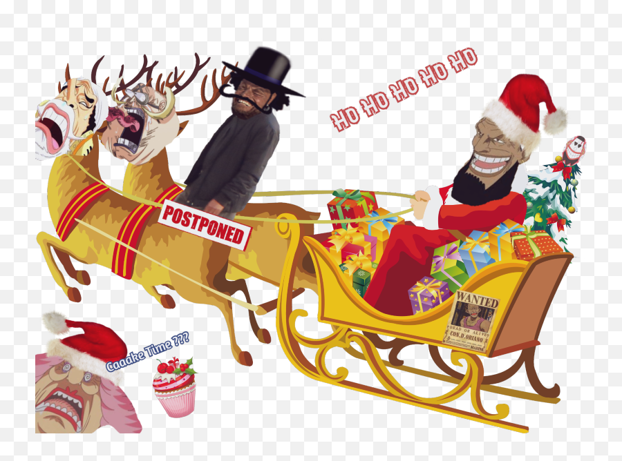 Smileys And Emojis Suggestions - Carruagem Do Papai Noel,Santa Emoji Imgur