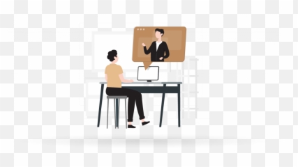 9 Steps For Successful Online B2b Sales - Remote Interview Emoji,Face Desk Emotion