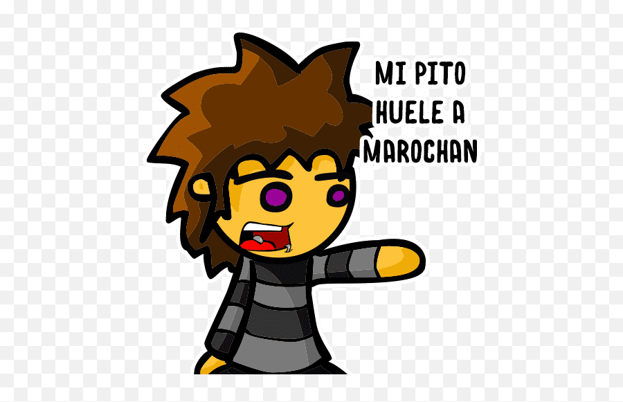 Stickers - Darkar Y Mecoboy Marochan Emoji,Rick And Morty Star Trek Emoticons