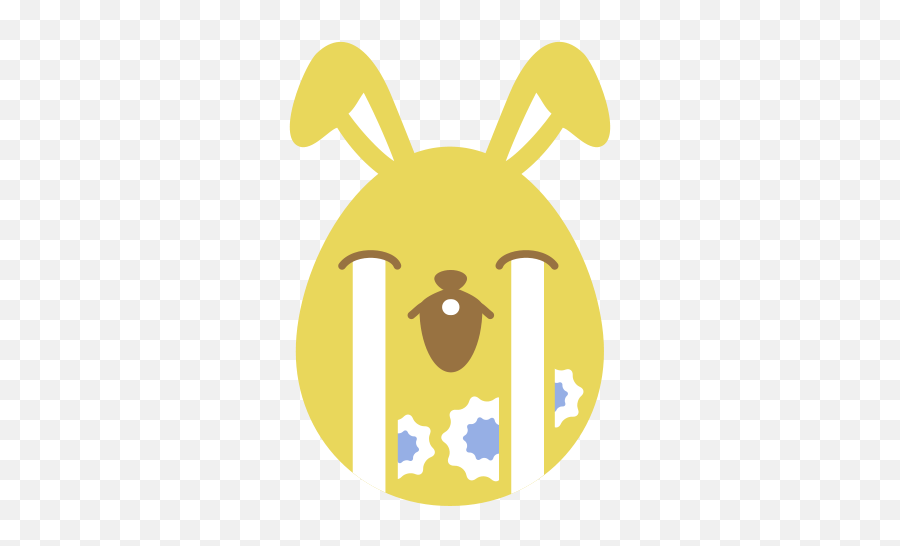 Icon Of Easter Egg Bunny Icons - Kelinci Menangis Emoji,Crying Bunny Emoticon