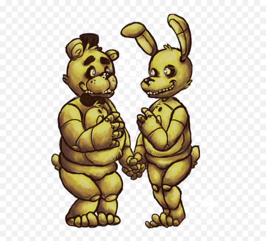 Fnaf - Once By Marikuishiyutaru Fur Affinity Dot Net Freddy Fnaf Bonnie Fanart Emoji,Fnaf My Emoji Springtrap