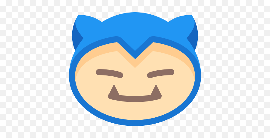 Snorlax Icon - Snorlax Head Png Emoji,Snorlax Emoji