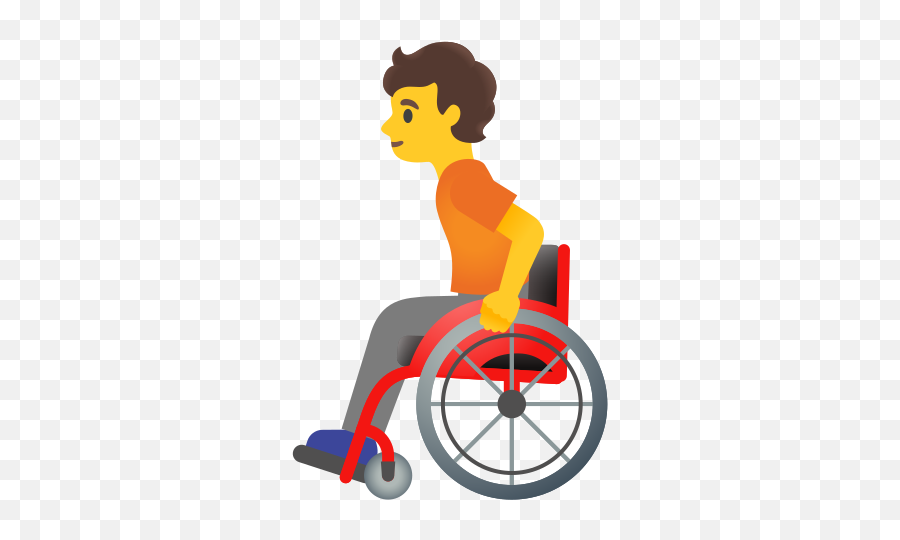 U200d Person In Manual Wheelchair Emoji - Wheelchair Emoji,Person Emoji Png