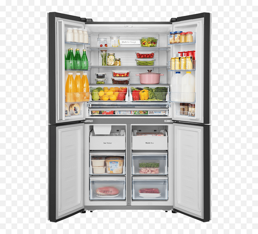 200 Cu Ft 4 Door Counter - Depth French Door Refrigerator Hisense 4 Door Fridge Emoji,Como Poner Emojis En Camtasia