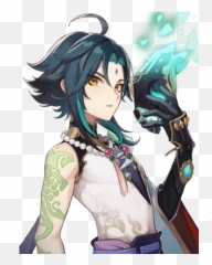 Genshin Impact - Adepti Characters Tv Tropes Xiao Genshin Impact Emoji,Pyro Mask Emotions