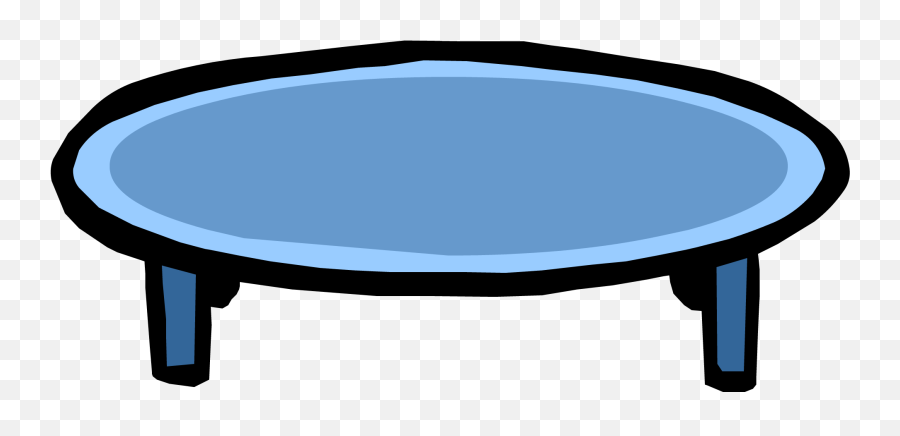 Blue Table Club Penguin Wiki Fandom - Blue Table Clipart Emoji,Oasis Emojis Cpps
